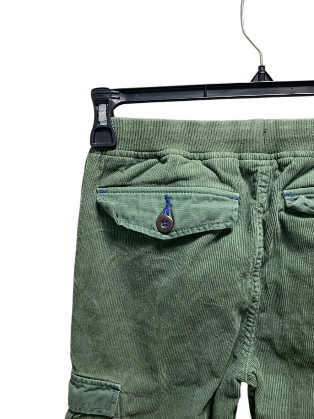 Mini Boden Girls Corduroy Pants Olive Green Size 12y Neutral Spring Casual Cute